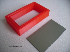 Metal Panel with 3D Printed PLA Frame