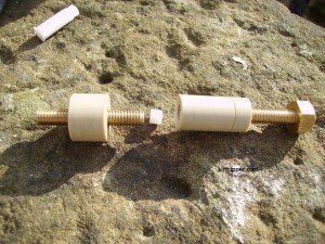 3D Printer Nozzle Tube Parts with PTFE Tube Seperator