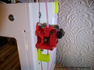 Airtripper's Direct Drive Bowden Extruder V3 Fitted to Sumpod 3D Printer