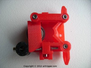 Airtripper's Direct Drive Extruder V3 Fitted without washer on M3 x 25mm screw