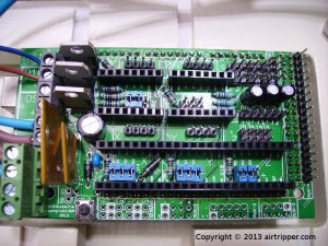 RepRap Arduino Mega Pololu Shield, or RAMPS for short