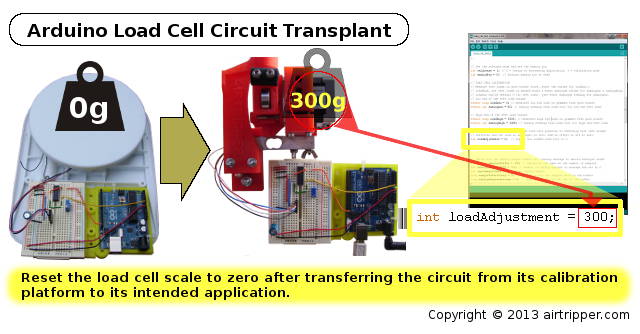 Arduino Load Cell Circuit Transplant