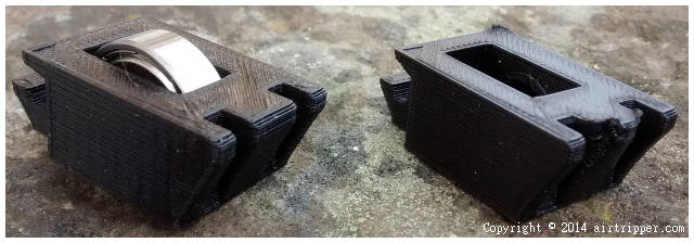 Different Black Filament 3D Printed with Same G-code
